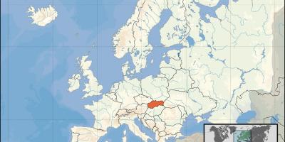 Slovensko poloha na mape sveta